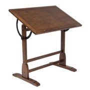 Studio Designs Studio Designs 13304 Vintage Drafting Table - Rustic Oak 13304